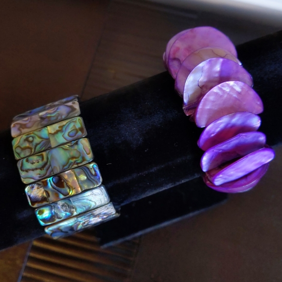 HP🎉Abalone Stretch Bracelets - Picture 2 of 10
